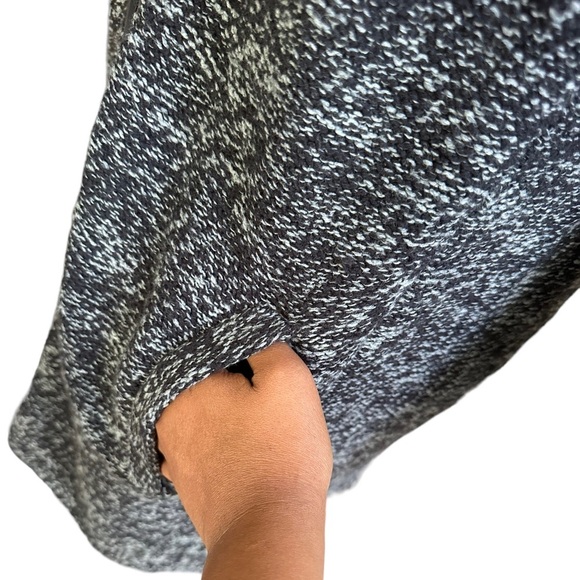 LRL Lauren Jeans Womens Full Front Zip Knit Jacket with Faux Leather Sleeve - Picture 6 of 16